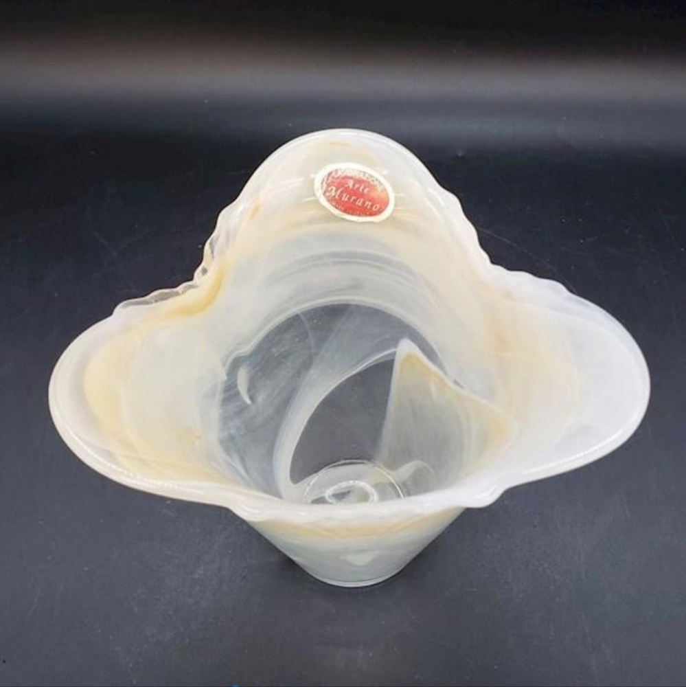 Murano Lavorazione Vase NWT